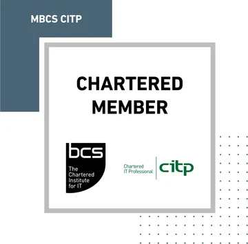 BCS Chartered Member and Chartered IT Professional (MBCS CITP)